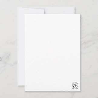 With each step, the Christmas spell grows Thank You Card