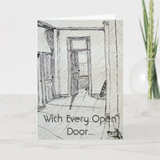 With Every Open Door... Card