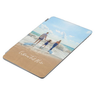 With Family - Your Own Design Custom Photo Text iPad Air Cover