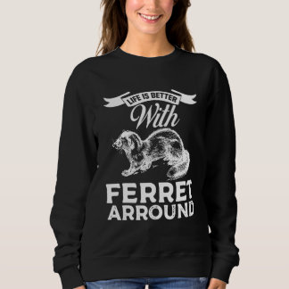 With Ferret Women Men Tee