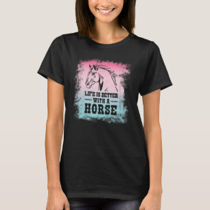 With For Horseback Riding Horse T-Shirt