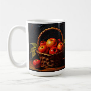 with Fruit Basket Design Coffee Mug