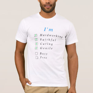 With Funny Text T-Shirt Personalised