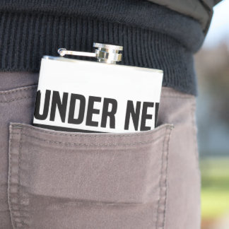 With God All Things Are Possible Hip Flask