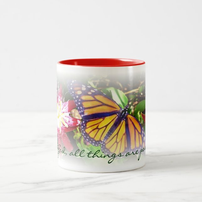 With God, all things are possible Mug (Center)