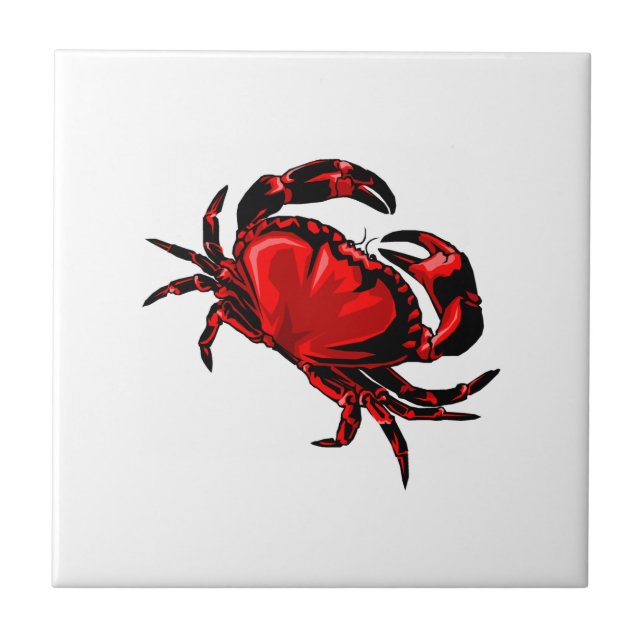 WITH GREAT CLAWS CERAMIC TILE (Front)