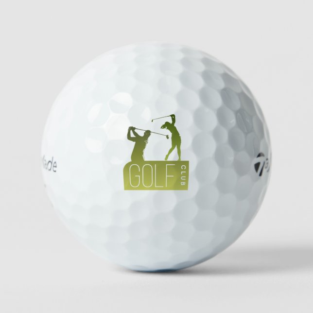 with green golfer golf balls (Front)