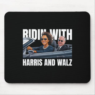 With Harris And WAlzheimer President Kamala Harris Mouse Pad