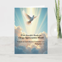 With Heartfelt Thanks Clergy Appreciation Month
