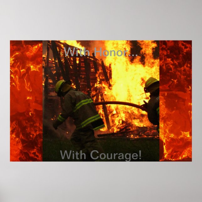 With Honour... With Courage! Poster (Front)