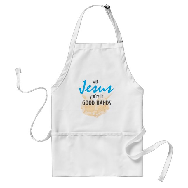 With Jesus You’re in Good Hands Standard Apron (Front)