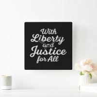 With Liberty and Justice for All Protest Freedom