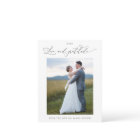 With Love and Gratitude, Chic Photo Wedding