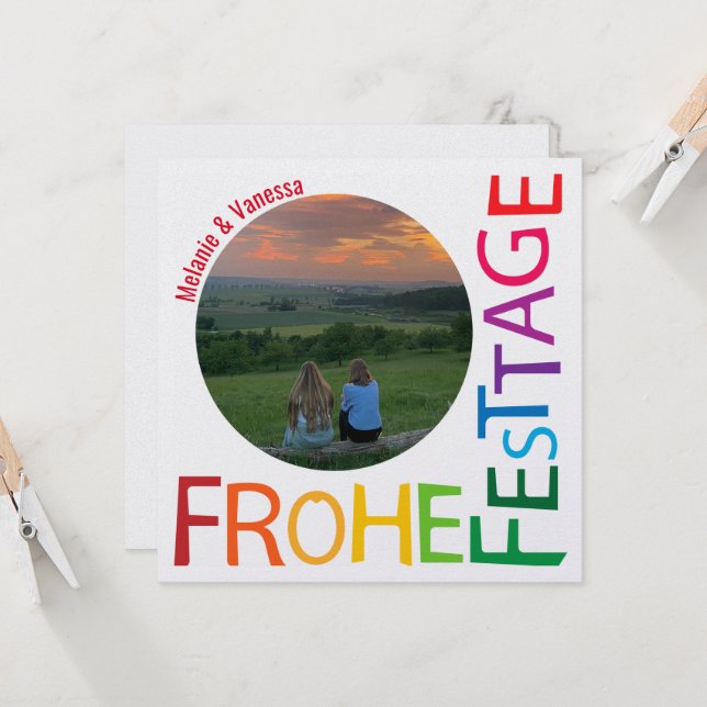 with love and rainbow hearts cards (Front/Back In Situ)