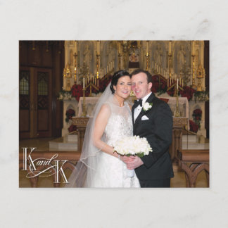 With love and thanks thank you card