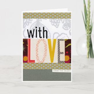 With Love card