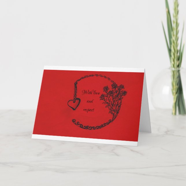 With love card (Front)