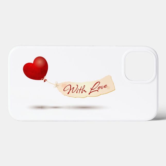 With Love Case-Mate iPhone Case (Back (Horizontal))