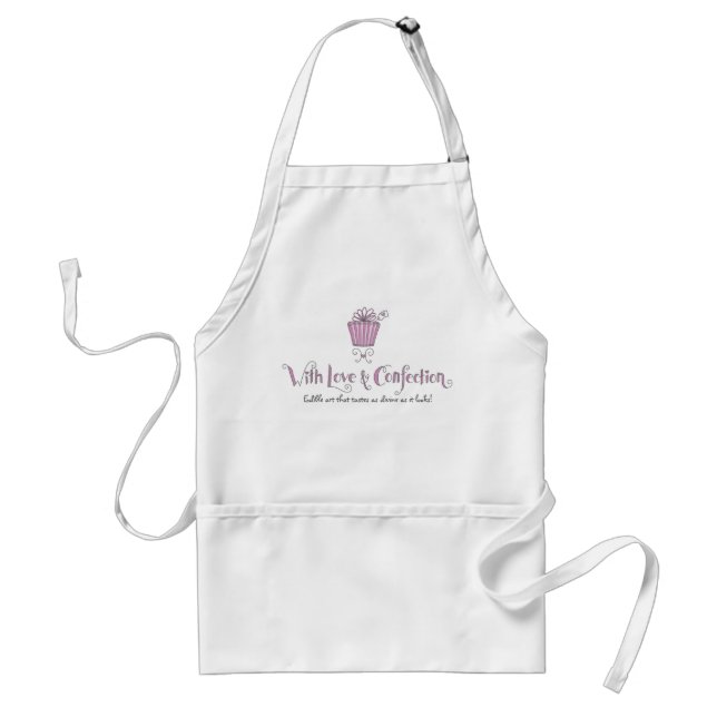 With Love & Confection Logo Apron (Front)
