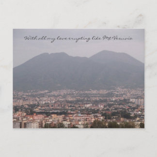 With love from Mount Vesuvio Postcard
