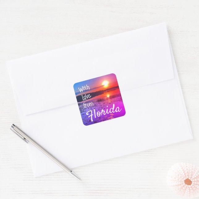 "With Love From" Sticker (Envelope)
