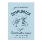 With Love From [Your City] Blue Bachelorette Party