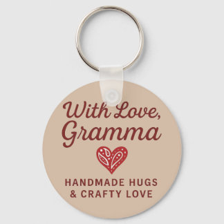 With Love, Gramma Hat Key Ring
