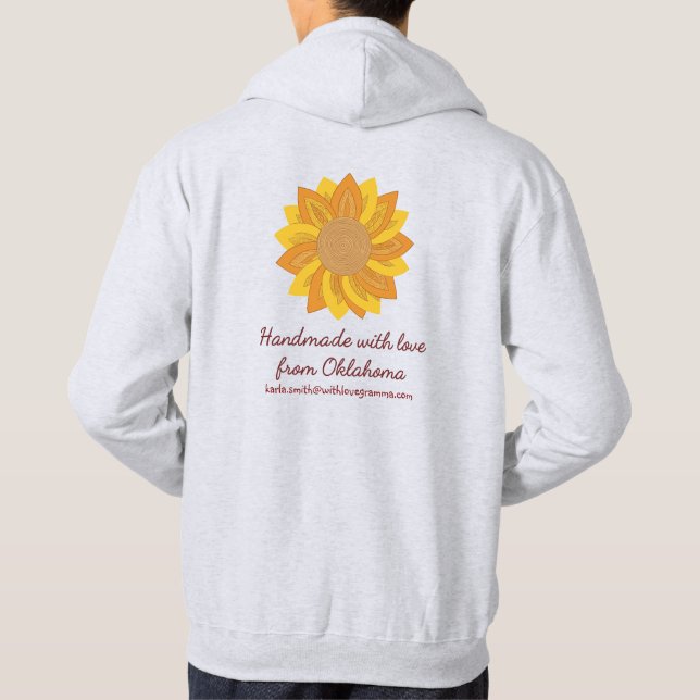 With Love, Gramma Hoodie (Back)