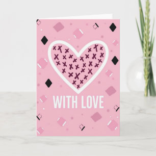 With Love Heartfelt Card