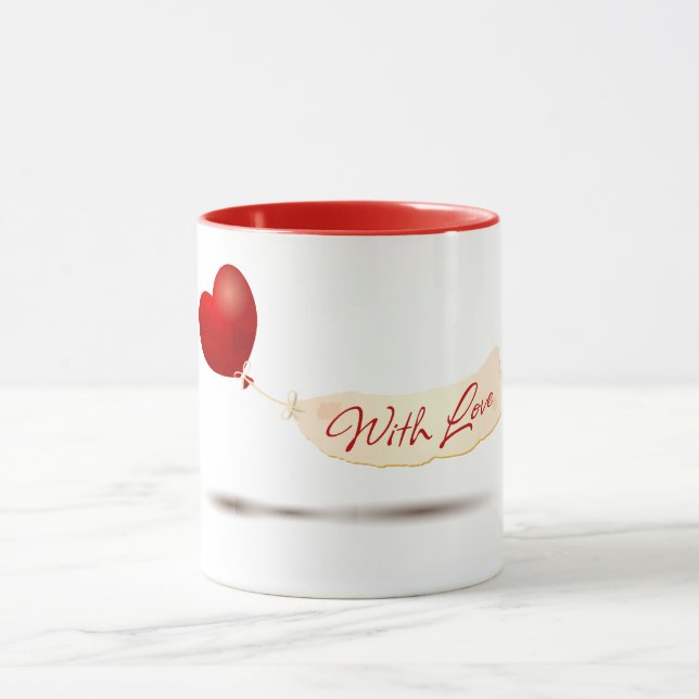 With Love  Mug (Center)