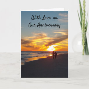 With Love on Our Anniversary Card