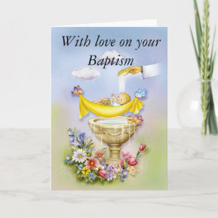 With love on your Baptism Card