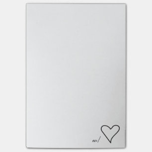 With Love Post it Notes (Large)