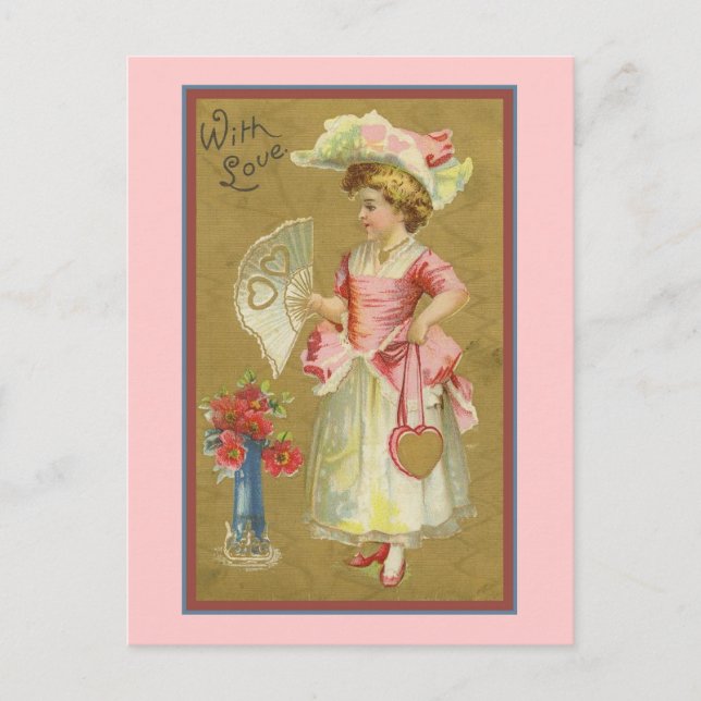 With Love Postcard (Front)