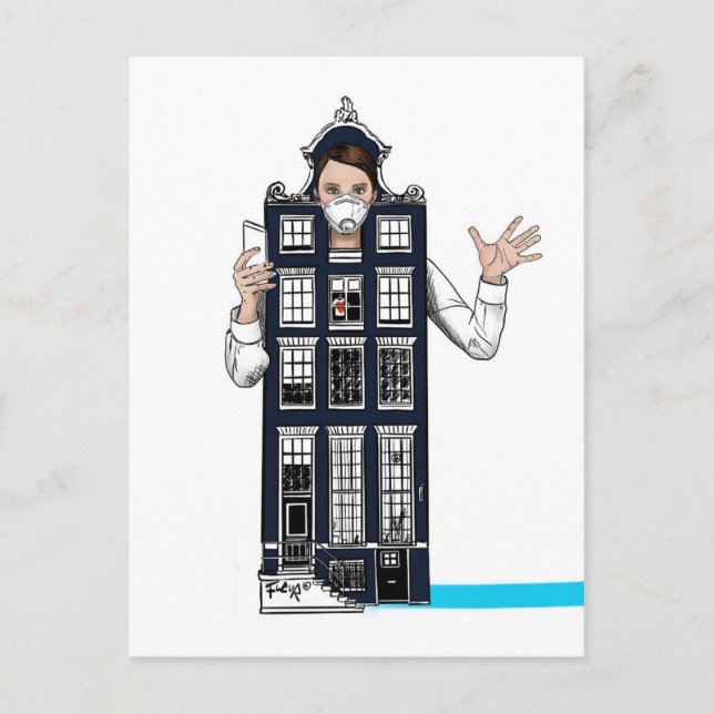 "With Love" Postcard (Front)