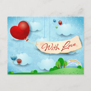 With Love Postcard