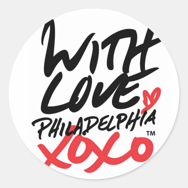 'With Love' Stickers (Front)
