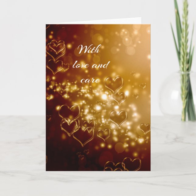 With love thank you card (Front)