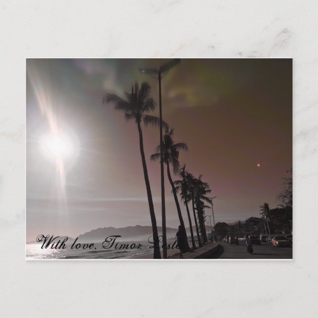 With love, Timor Leste Postcard (Front)