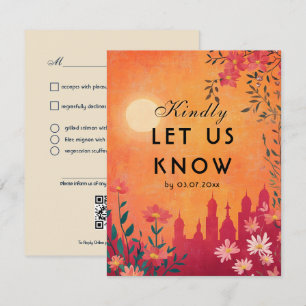 With menu choice Sunset Serenade Wedding