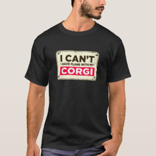 With My Corgi Corgi Owner Dog Dad Dog Papa T-Shirt