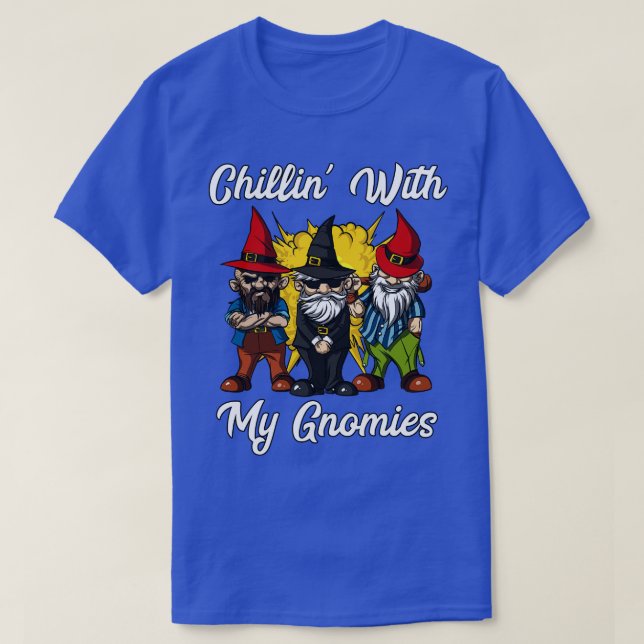 With My Gnomies T-Shirt (Design Front)