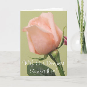 With Our Deepest Sympathies! Card