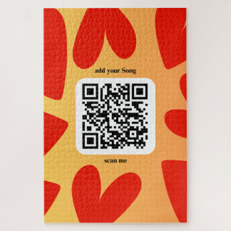 With personalized song by QR code Jigsaw Puzzle
