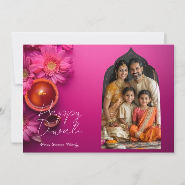 With Photo & custom text Radiance & Roots card (Front)