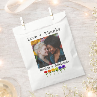 🌈💍 With photo Flourish Together Favour Bag