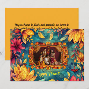 With Photo Happy Diwali 