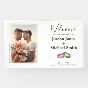 With photo🌈 Intertwined in Pride Banner