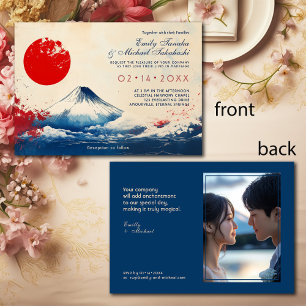 With photo Japonesque Harmony with Fuji Invitation