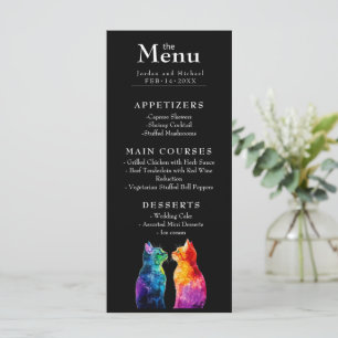 🌈 With poem, Purrfectly Yours: A Rainbow Love Menu